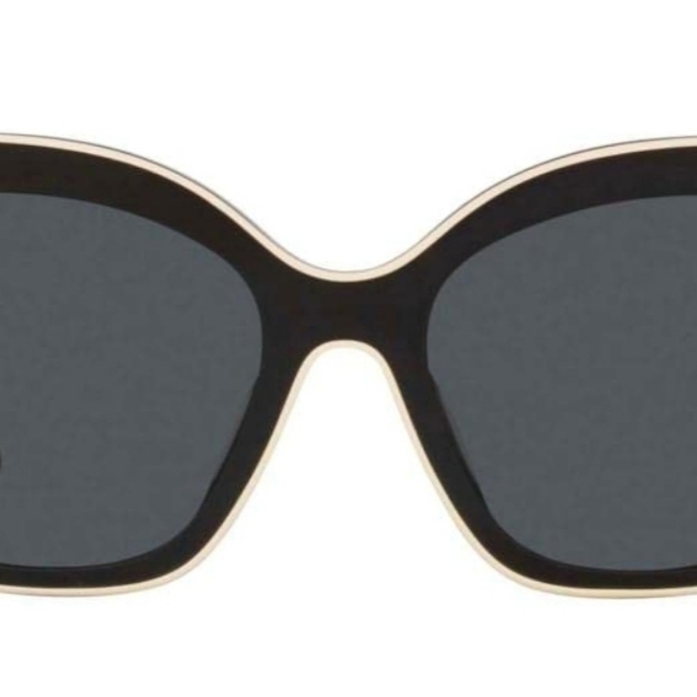 Tory Burch Black and Ivory Sunglasses NWT - Picture 3 of 6